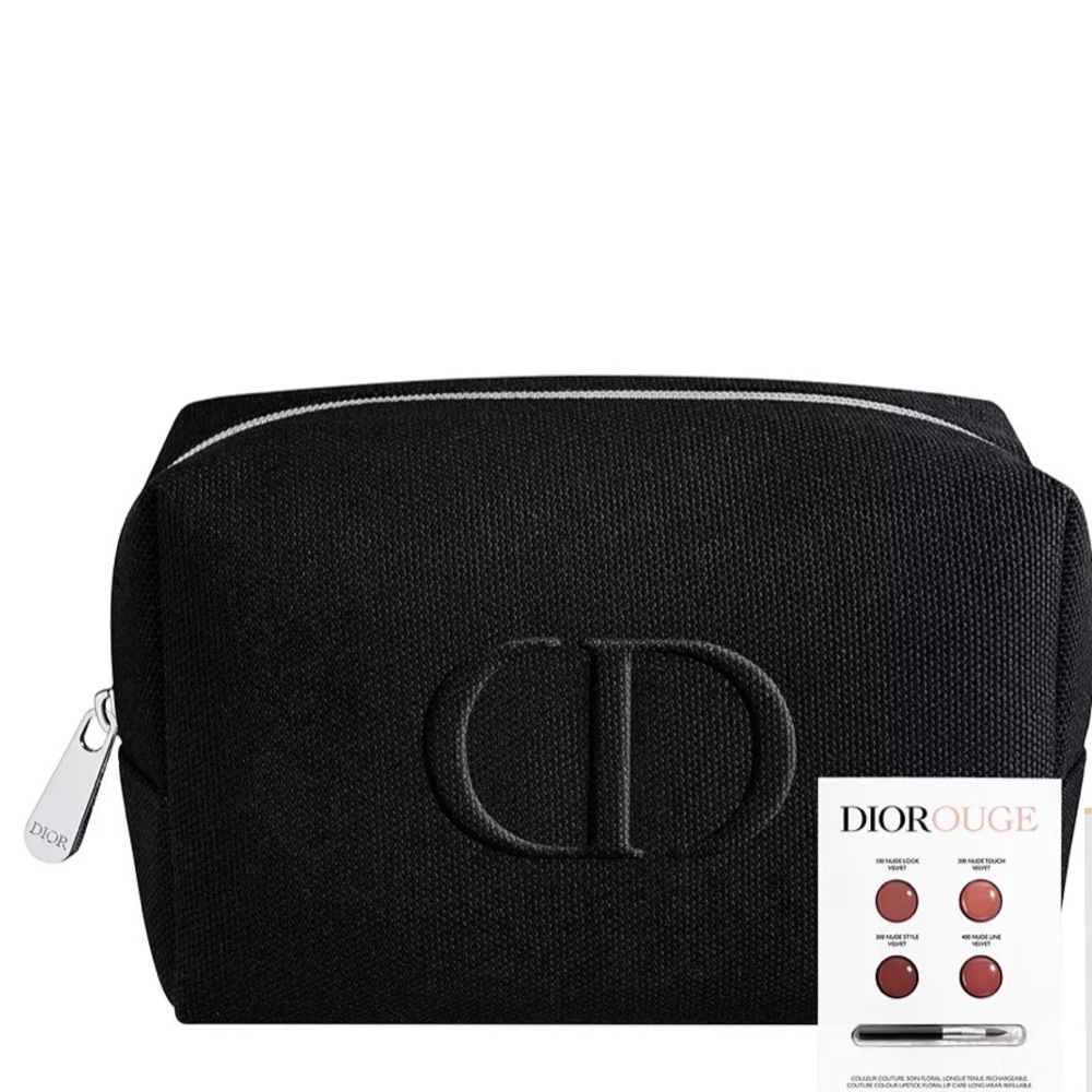 DIOR BEAUTY MAKEUP BAG POUCH NEW WITHOUT BOX